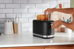 Tostadora Para 2 Rebanadas Kitchenaid Lkmt2109rbm Negro