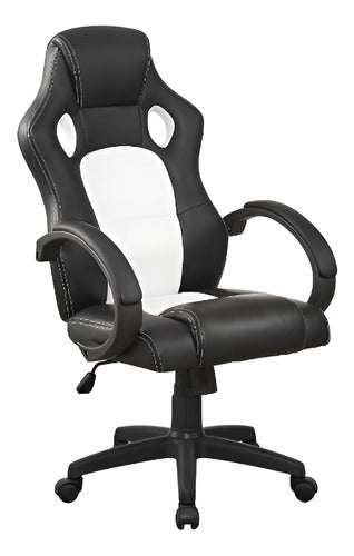 Silla Para Pc Oficina Gamer Playstation Xbox Gaming Color Negro