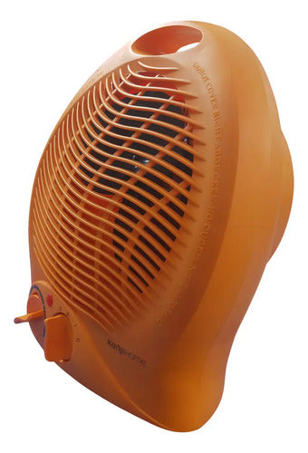 Caloventor Calefactor Con Termostato Kanji Kjh-ch103 2000w Color Naranja