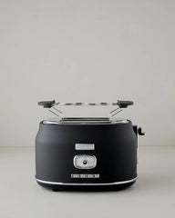 Tostadora Westinghouse Retro Tm800-03 Negra Color Negro