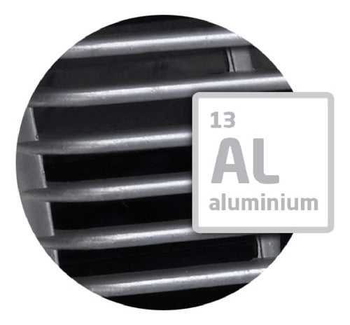 Calefactor Sin Salida Gas Longvie Eca8kvt 8000 Conveccion Cs Grafito