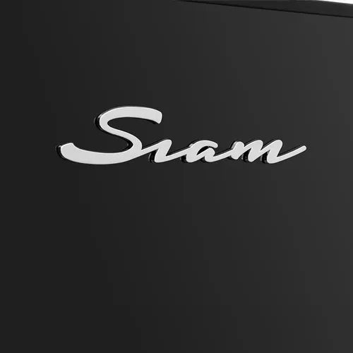 Heladera Siam Bajo Mesada Cíclica Retro 83l Negra - Hsi-bm090nr2 Negro