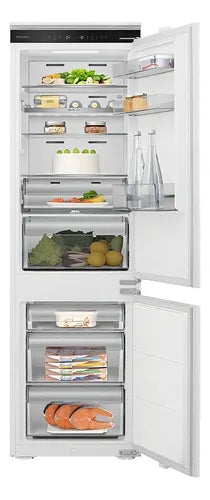 Heladera Vondom Combi250bi Panelable Wifi Inverter No Frost Blanco