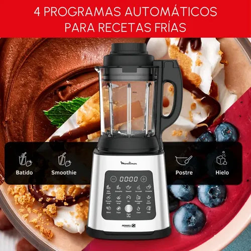 Licuadora Moulinex Lm835d10 Perfect Mixcook Plateado