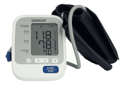 Tensiometro Digital Brazo Automatico Omron Hem-7130 60 Memo Blanco