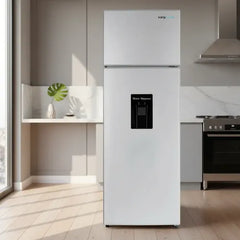 Heladera Con Freezer Kanji Kjh Hd300d Silver De 218l Gris