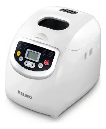 Fabrica Horno De Pan Digital Yelmo Hp-3502 650w 19 Programas Color Blanco