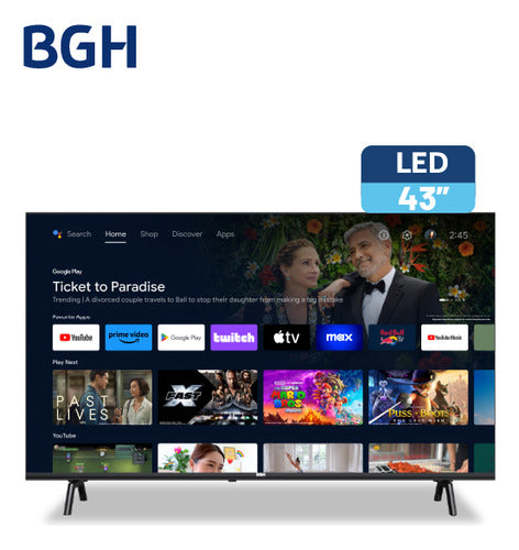 Smart Tv Led 43 Full Hd Bgh Android B4325fs5a