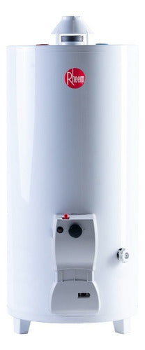 Termotanque Rheem A Gas De Pie 80 Litros Tpg080gnrh Blanco