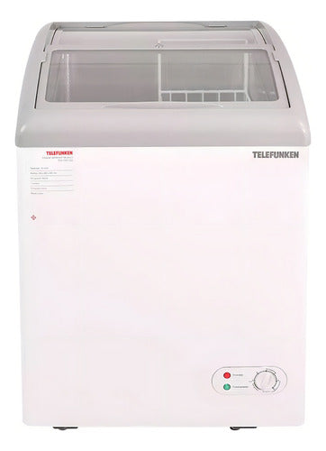 Freezer De Pozo Exhibidor Telefunken 150lts Tfk-fpe150 Color Blanco