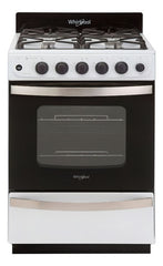 Cocina Whirlpool Multigas 56 Cm Blanca Color Blanco