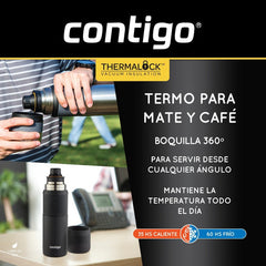 Termo Contigo 2.0 739ml Acero Inoxidable Color Specked
