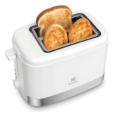 Tostadora Eléctrica Electrolux Inox Ets11 8 Niveles Color Blanco