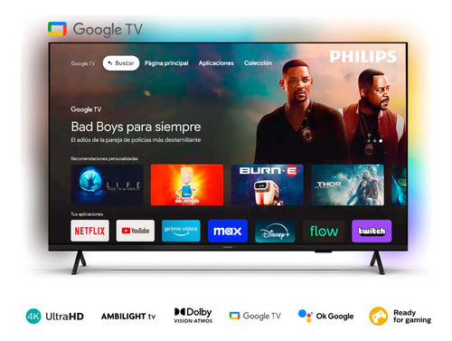 Smart Tv Philips 70 70pud7908 4k Ambilight Google Tv