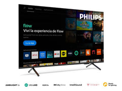 Smart Tv Qled Ambilight 50 50pud8250/77 Titan Os Philips