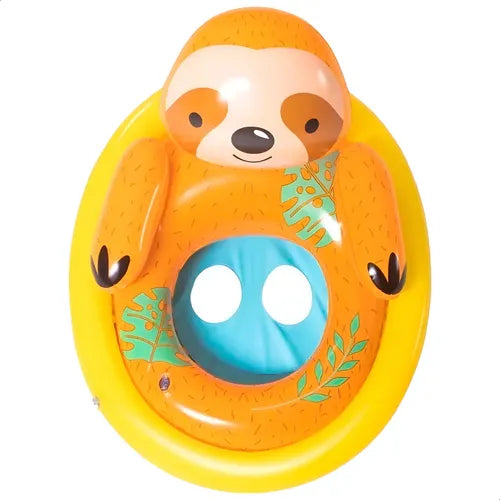 Inflable Asiento Animales Bestway 34058 Flotador Bebe Amarillo