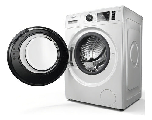 Lavarropas Whirlpool Wnq90abdna 9 Kg 1400rpm C/fron Inverter Color Blanco