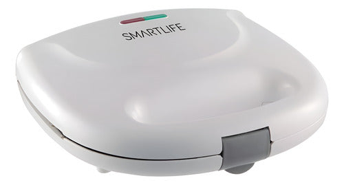 Sandwichera Smartlife Sw3383 700w 4 Placas Antiadherente  Blanco