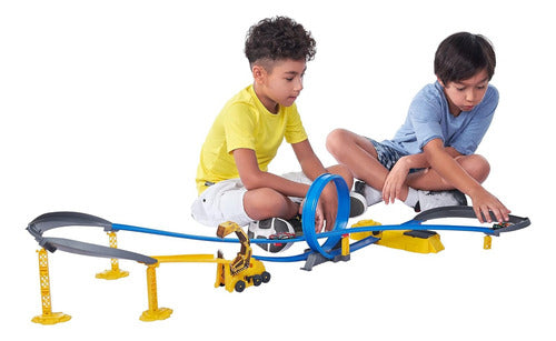 Set Pista Metal Machines Construction Destruction Zuru Cs Azul