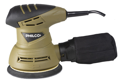 Lijadora Roto Orbital Philco Lro241p 240w 12000 Rpm Color Verde