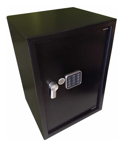 Caja Fuerte De Seguridad Digital Vivendi Tm 50x35x31cm Negro