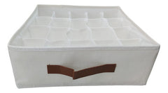 Organizador De Cajones Vivendi Guardado Ropa Interior Blanco