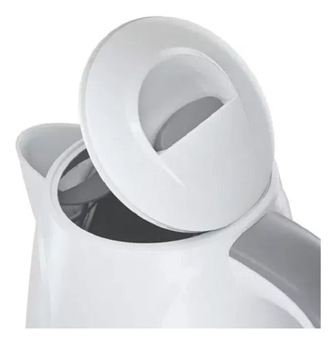 Jarra Pava Electrica Oster 4970w Blanco 1,7 Litros Tio Musa  Blanco