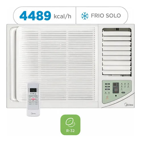 Aire Ventana Midea Mvf18cfn81f 4489 F Frio Solo Blanco