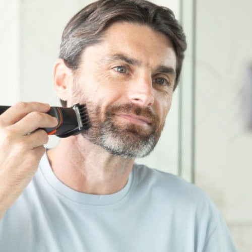 Corta Barba Afeitadora Philco Cb8875pp Grooming Kit 5 En 1 Negro