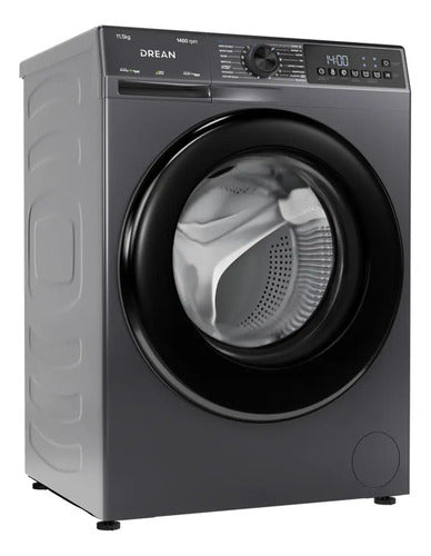 Lavarropas Automatico Drean Lfdr1114isg0 Eco Inverter 11.... Gris