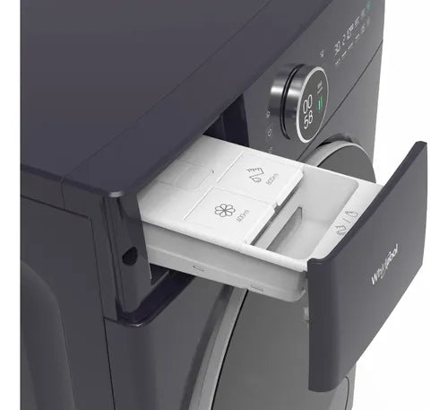 Lavasecarropas Inverter Whirlpool Wnc11as Dark Purple Violeta Oscuro