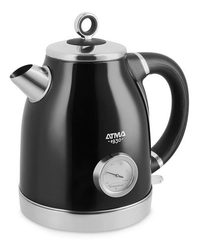 Pava Eléctrica Atma Vintage Peat21vbp Color Negro