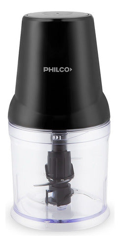 Picadora De Alimentos Picador Philco Pi23php 400w 500ml Cts Negro