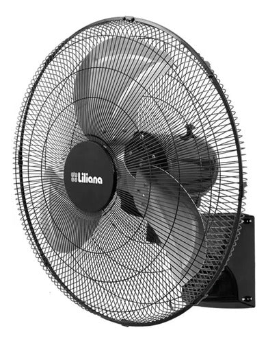 Ventilador Pared Orbital Liliana Vw20powr Control Remoto 50.8 Cm Negro Metal 3
