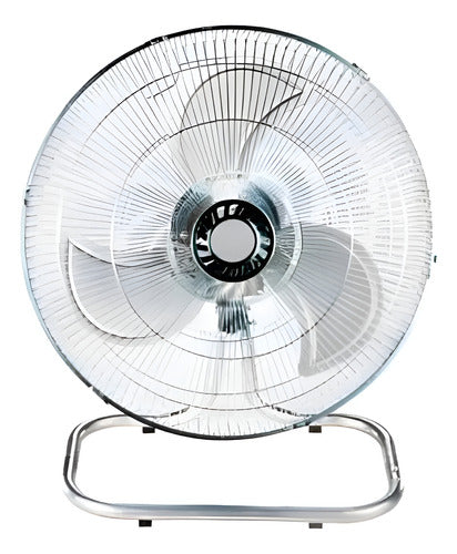 Ventilador Pie Pared Piso Kanji Kjh1811 3en1 C/ 3palas Metal 18 Cm Negro Metálico Metal 3