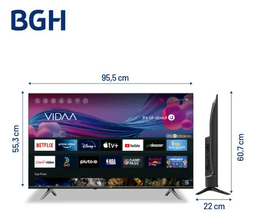 Smart Tv Led Fhd 43 Bgh Vidaa B4325fh5