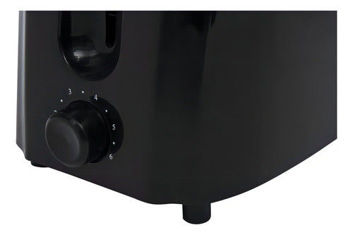 Tostadora Kanji Tm800sec02 2 Rodajas 800w Reg Tiempo Color Blanco