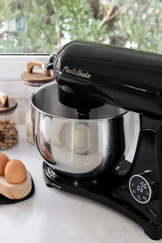 Batidora De Pie Pastalinda Cucina Planetaria Negra Negro 50-60hz 50 Hz X 60 Hz
