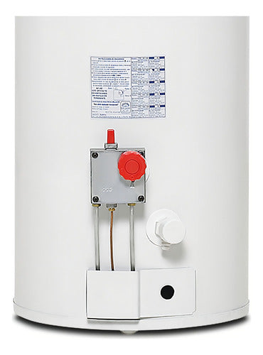 Termotanque Gas 118l Señorial Zafiro Multigas 175l/h Blanco