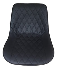 Banquetas Vivendi Negras X2 Altura Ajustable Para Cocina Con Respaldo Y Base Cromada Negro