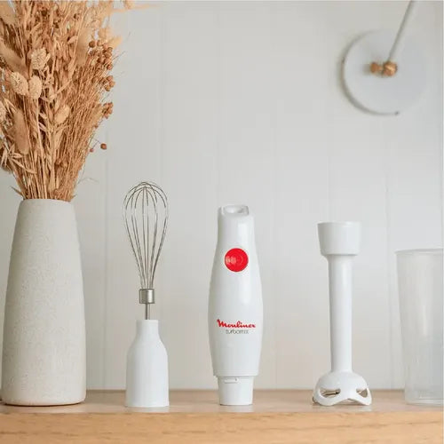 Licuadora De Mano Mixer Moulinex Dd12z2a0 Turbomix Plus Blanco