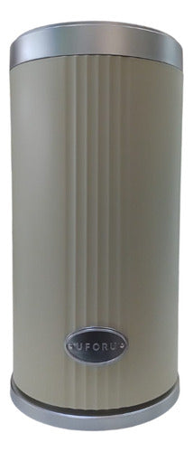 Cesto Basura Rectangular Inteligente Con Sensor Vivendi 12l Beige