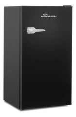 Heladera Siam Bajo Mesada Cíclica Retro 83l Negra - Hsi-bm090nr2 Negro