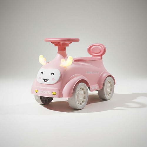 Pata Pata Mobi Bebesit Rod-130b Con Baul Luces Musica Rosa