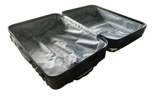Valija Tm 61901 Rígida 49x78x28 Cm 8 Ruedas Negra Negro Tm 61901 Black