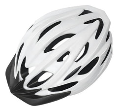 Casco Bicicleta Rollers Visera Ventilacion Regulador Luz Tm Blanco L