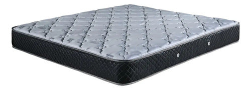 Colchón De Resortes Cannon Resortes Doral King Gris/negro
