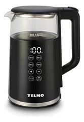 Pava Eléctrica Yelmo Pe-3922 Con Pantalla Digital Negro