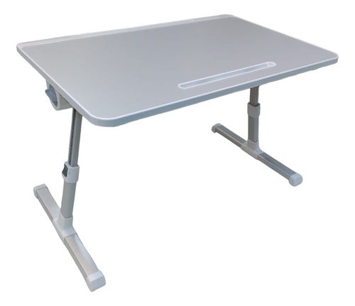 Mesa Bandeja Plegable Tablet Laptop Notebook Vivendi 60cm Blanco