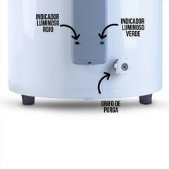 Termotanque Eléctrico Sherman Tepc085eshk2 Blanco Blanco
